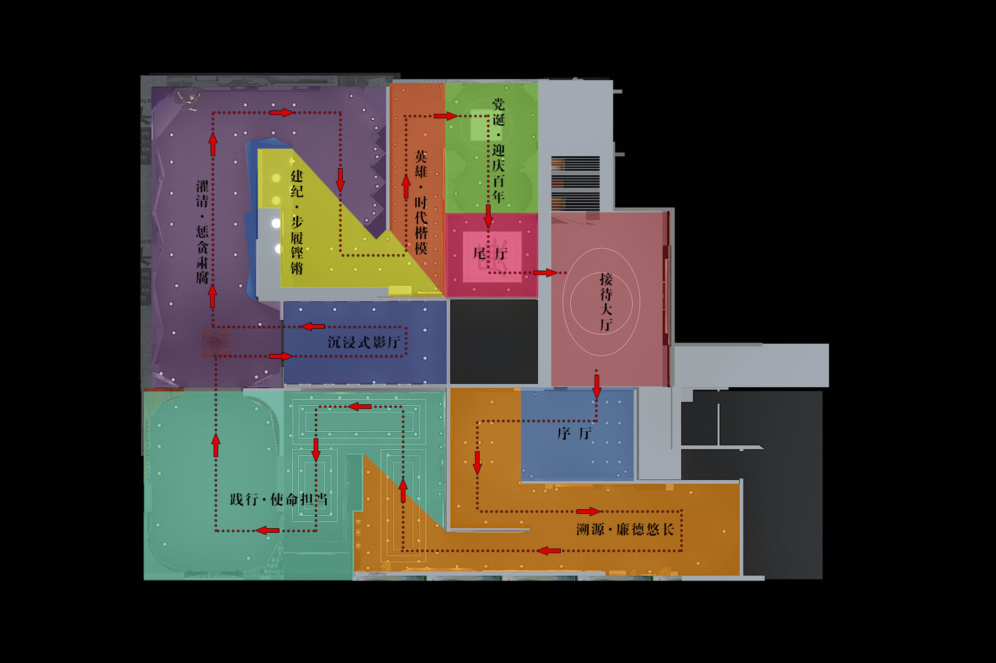 展馆展厅设计,党建展厅,党建展厅设计,党建展馆,鑫时空